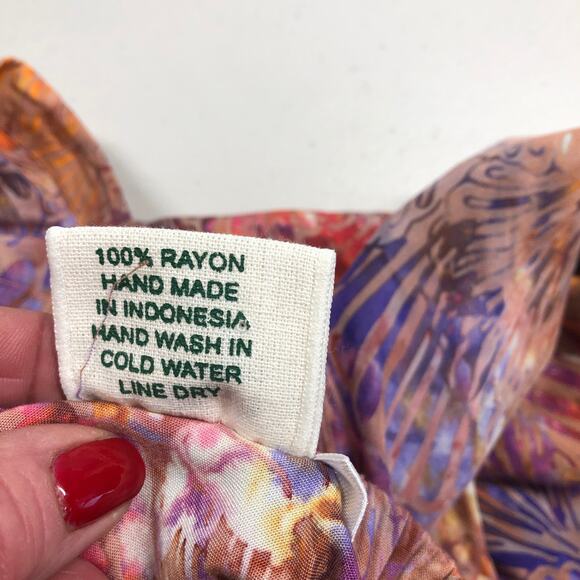 Go Fish abstract maxi skirt XS - Picture 7 of 9